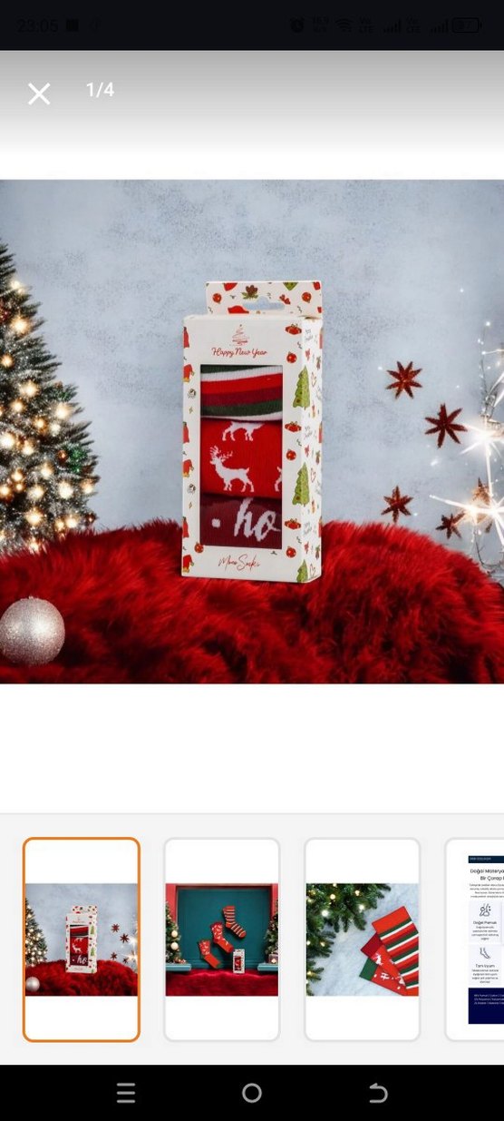 yılbaşı Çorap Seti - Görsel 4