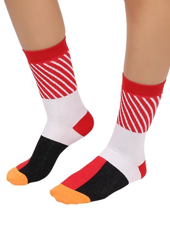 sushi 4cift  Çok Renkli Çorap Seti - Görsel 4