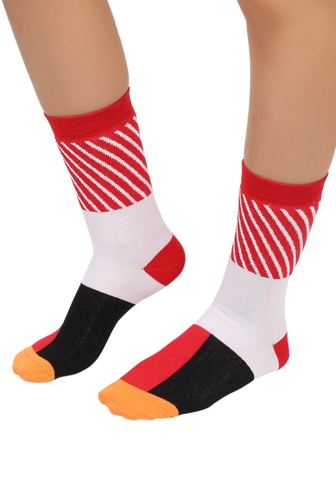 sushi 4cift  Çok Renkli Çorap Seti - Görsel 4