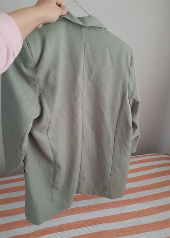 yeşil yarım Kollu Kadın Blazer defacto - Görsel 3