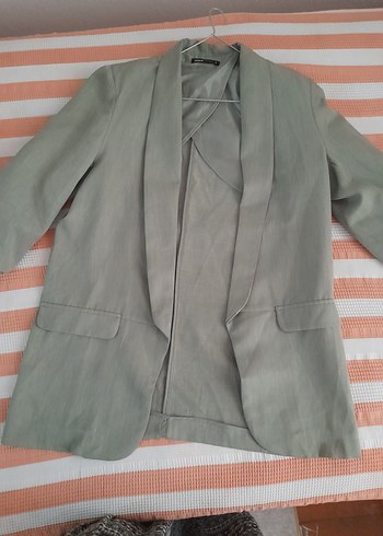 yeşil yarım Kollu Kadın Blazer defacto - Görsel 6