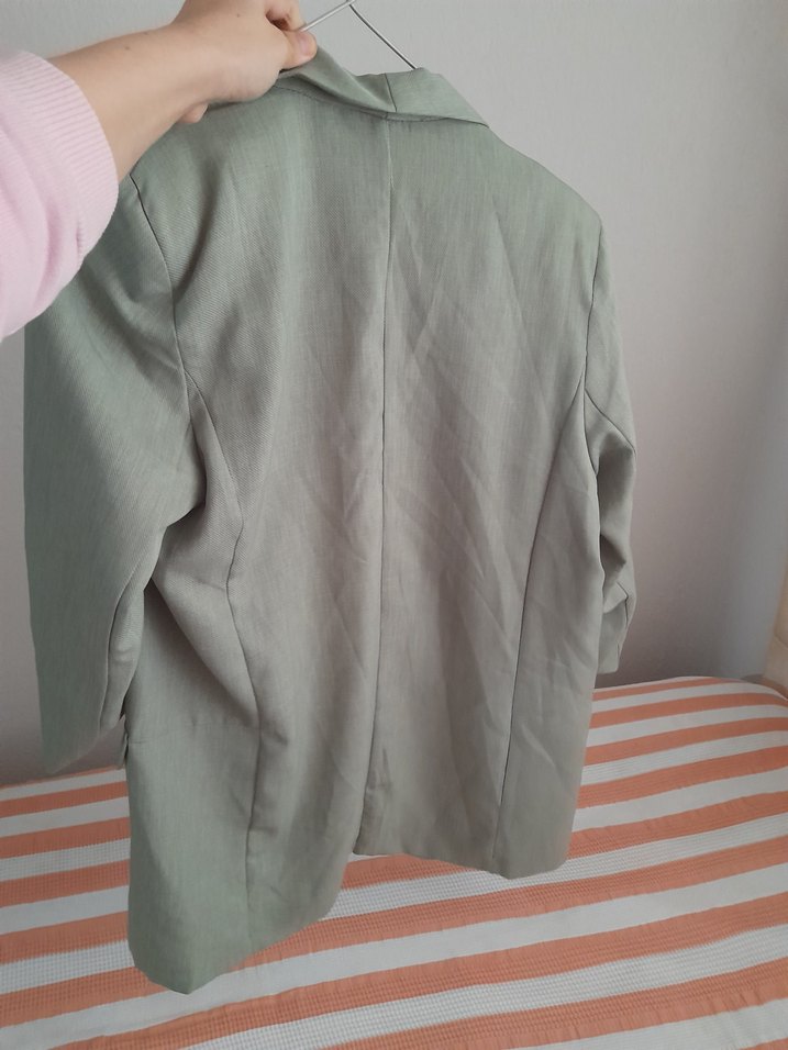 yeşil yarım Kollu Kadın Blazer defacto - Görsel 3