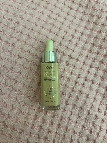 Loreal Paris true match nude serum fondoten 0.5-2 very light ren