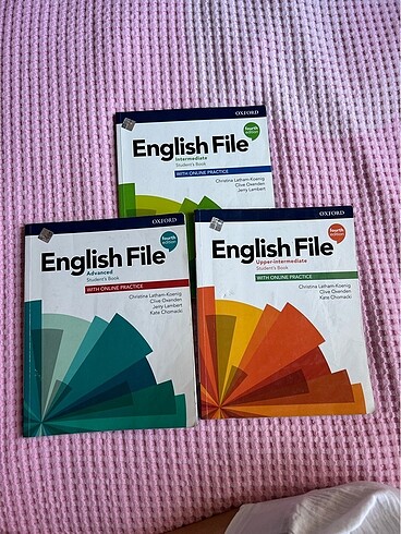 Oxford English File Intermediate, Upper-intermediate, Advanced s