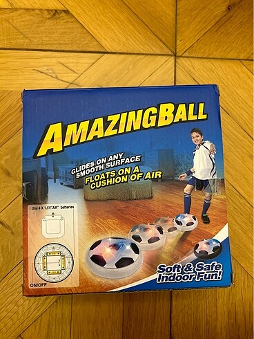 Toyk amazing ball havada uçan futbol topu oyuncağı