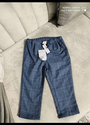 H&m marka 9/12 ay erkek bebek pantolon
