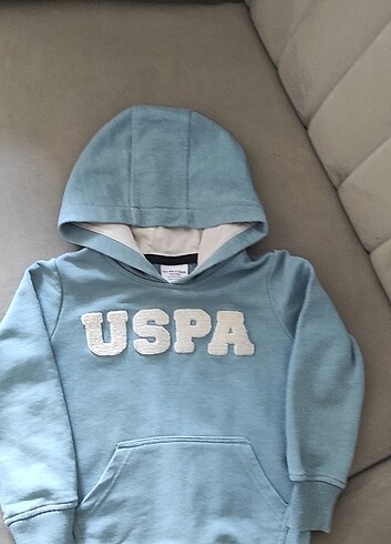 24-36 Ay Beden USPA sweatshirt 3/4 yaş sorunsuz