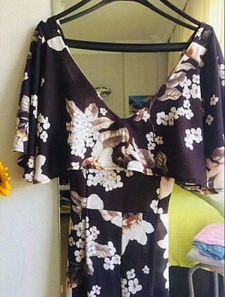Zara Çiçek Desenli Tulum