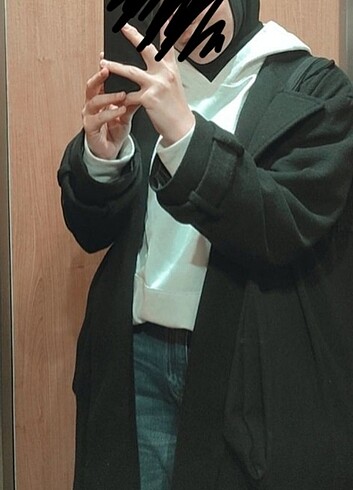 Beyaz sweatshirt 