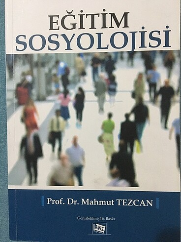 Eğitim Sosyolojisi - Mahmut Tezcan