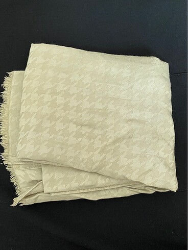 Fresh scarf kazayağı desenli şal