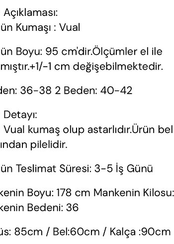Diğer Piliseli Maxi Etek