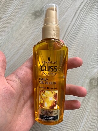 Gliss saç bakım yağı