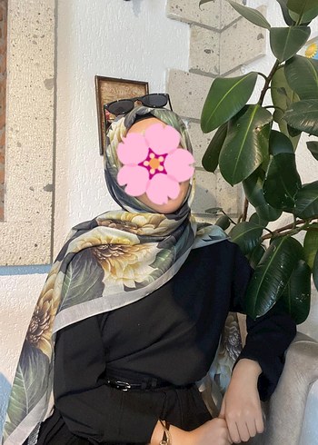 Modakaşmir Ortanca desen şal - Görsel 5