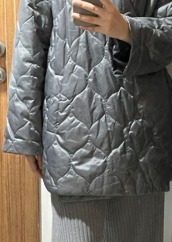 Hooopstore Kapitone Kadın Mont - Görsel 3