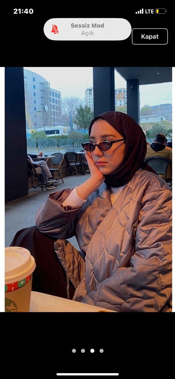 Hooopstore Kapitone Kadın Mont - Görsel 4