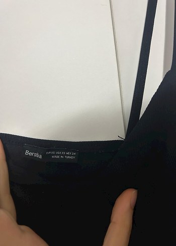 Kadın Siyah Askılı Tulum - Görsel 4