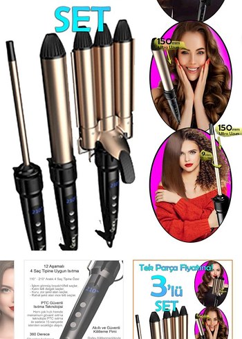 Saç maşası - Görsel 6