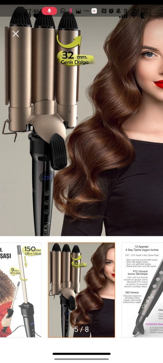 Saç maşası - Görsel 5
