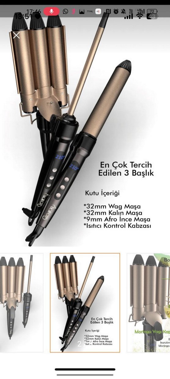 Saç maşası - Görsel 2