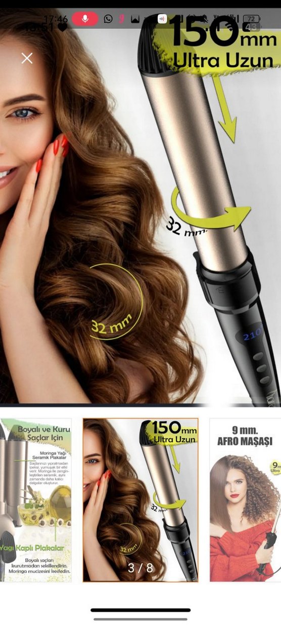 Saç maşası - Görsel 3