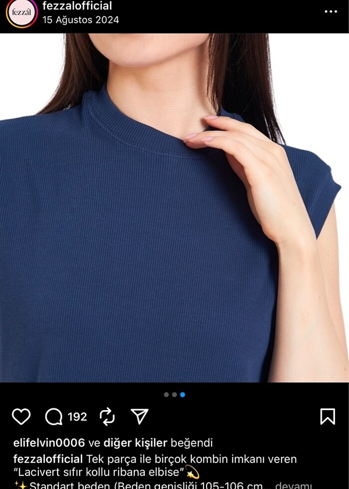 Ribana elbise - Görsel 2