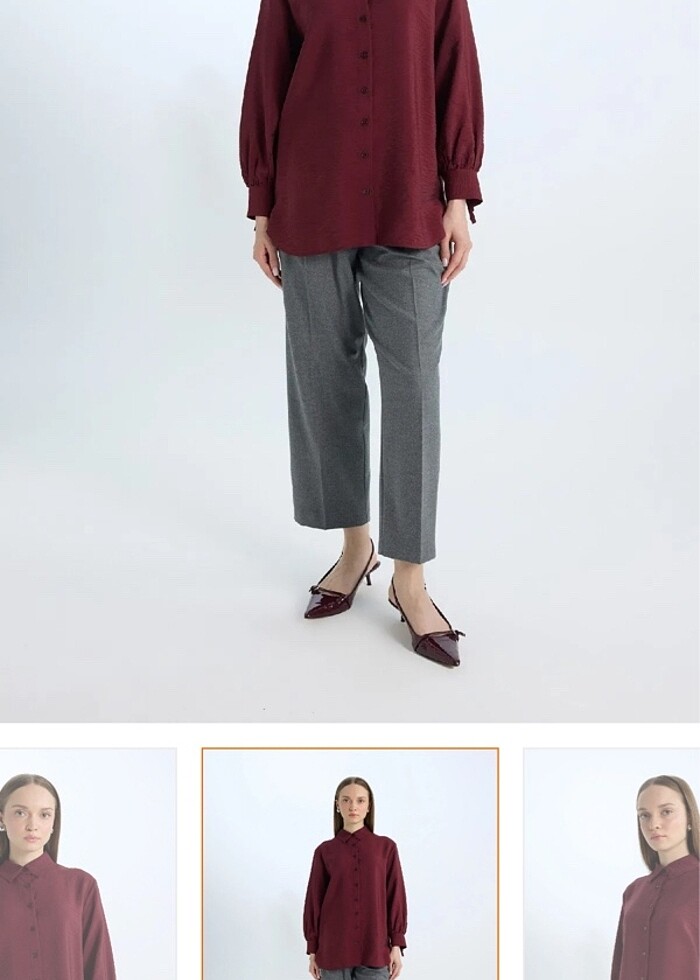 Tesettür gömlek - Görsel 2