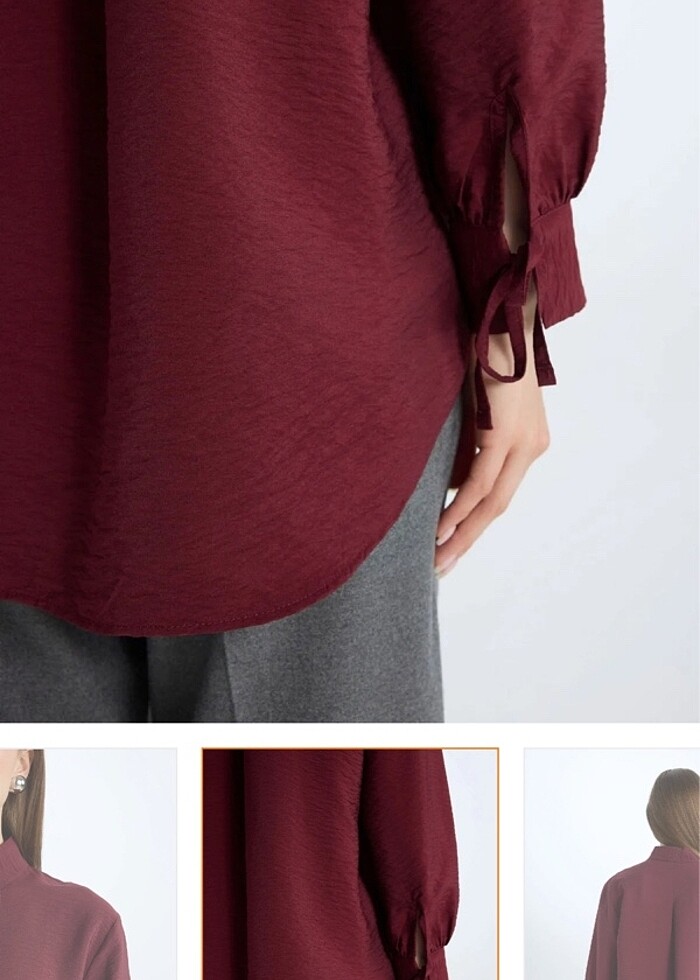 Tesettür gömlek - Görsel 4