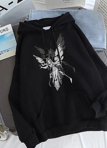 Y2k fairycore grunge goth sweatshirt 