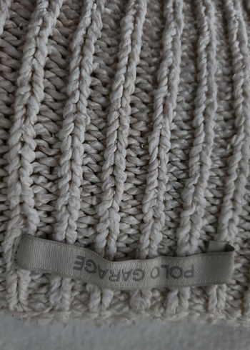 Polo Garage Pamuk Kadın Kazak - Görsel 3