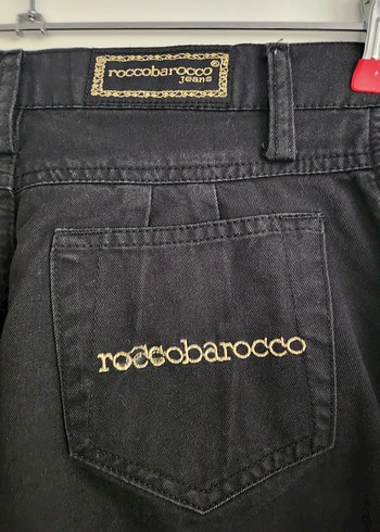 Roccobarocco nakış isli pantalon - Görsel 3