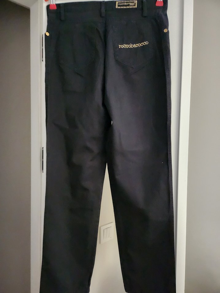 Roccobarocco nakış isli pantalon - Görsel 2