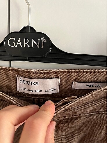 38 Beden Kahverengi kot pantolon