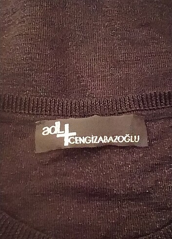 m Beden siyah Renk Adil Işık Cengiz Abazoğlummarka Kazak
