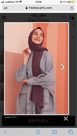 Armine Fresh scarfs Lidya leylak şal