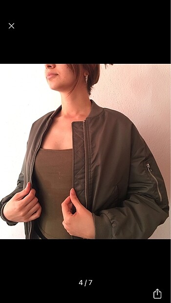 Zara bomber ceket - Görsel 5