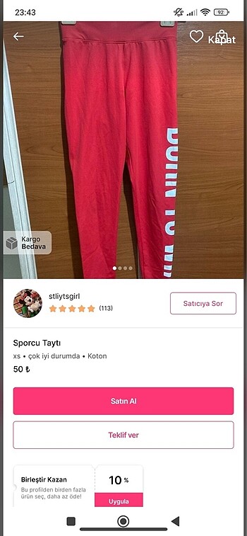 m Beden siyah Renk Özel ilan