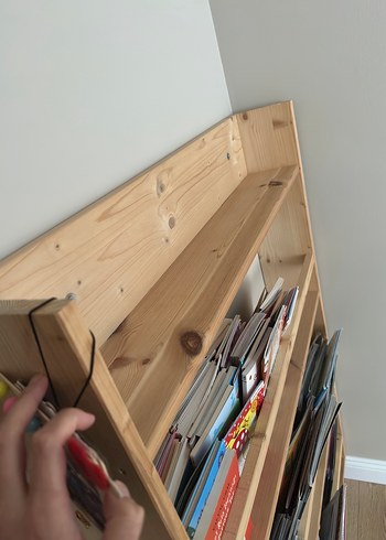 Çok Bölmeli Çok Renkli Çocuk Kitaplığı - Görsel 3