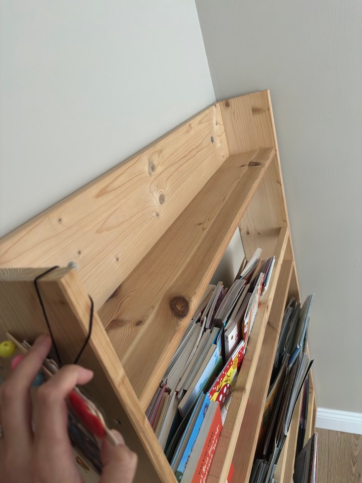 Çok Bölmeli Çok Renkli Çocuk Kitaplığı - Görsel 3