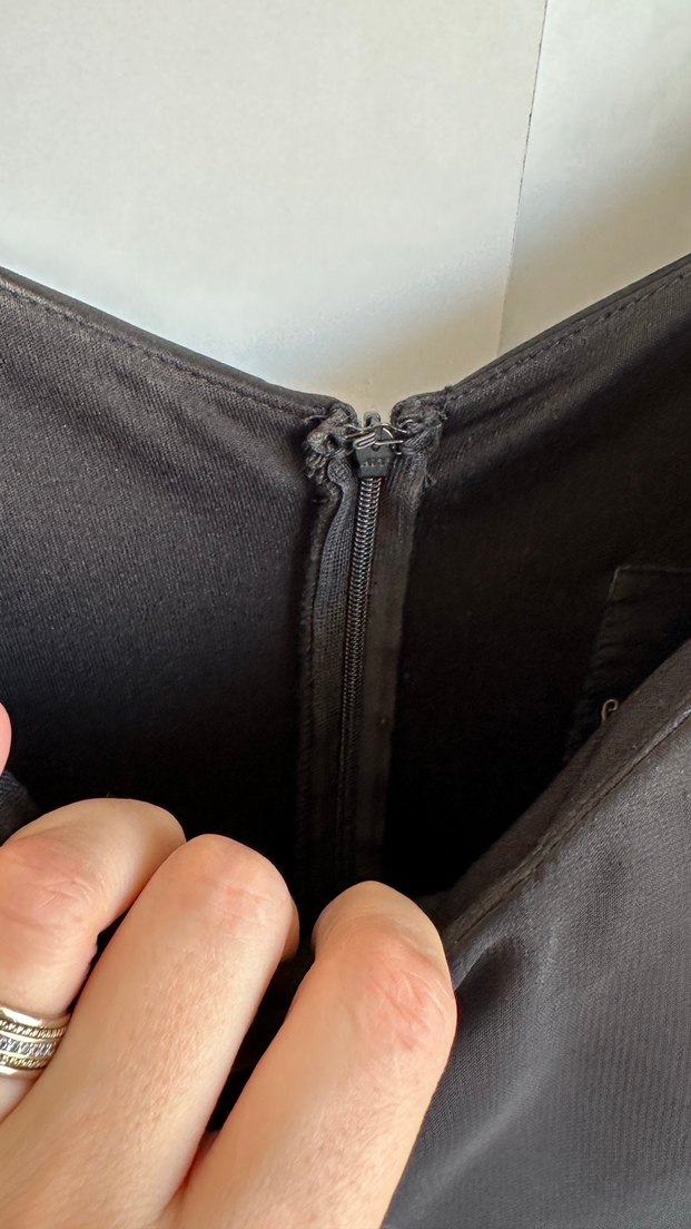 Pierre Cardin Siyah Abiye Elbise-M Beden - Görsel 4