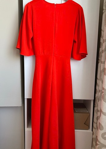 Nocturne Nar Çiçeği Elbise 40 Beden - Görsel 3