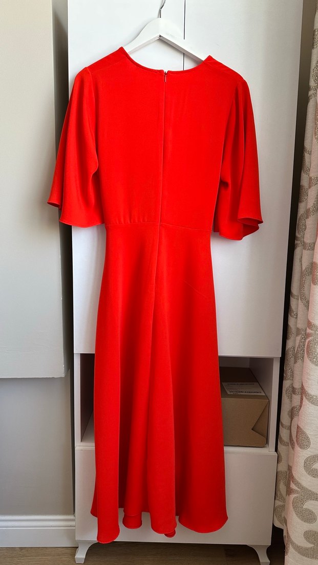 Nocturne Nar Çiçeği Elbise 40 Beden - Görsel 3