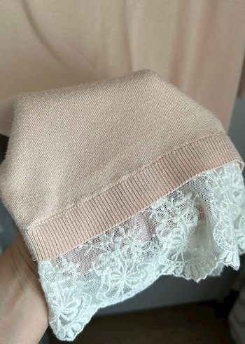 2 adet Dantel Yakalı Triko Bluz - Görsel 5