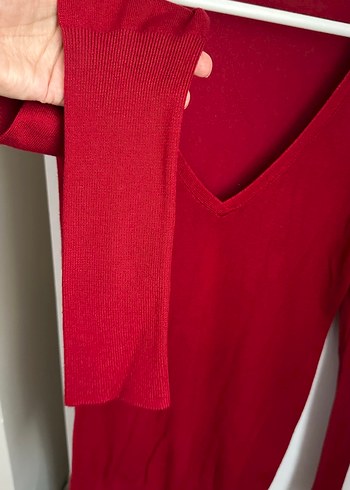 2 adet Dantel Yakalı Triko Bluz - Görsel 12