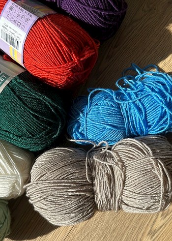 Karışık Markalar 8 Renk ip - Görsel 3