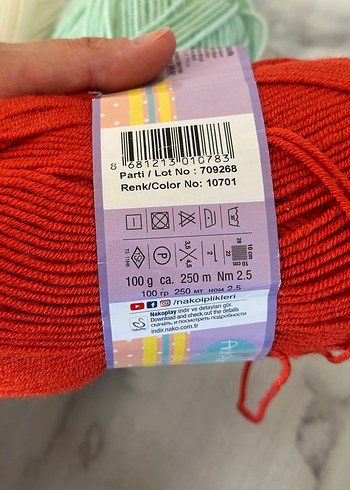 Karışık Markalar 8 Renk ip - Görsel 5