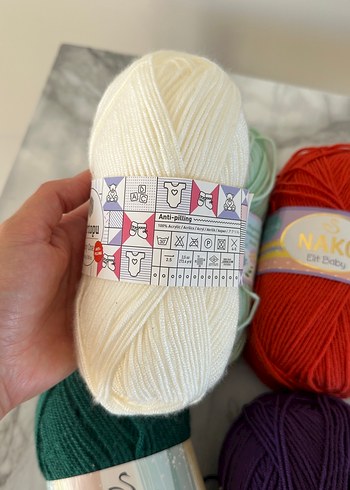 Karışık Markalar 8 Renk ip - Görsel 7