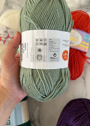 Karışık Markalar 8 Renk ip - Görsel 6