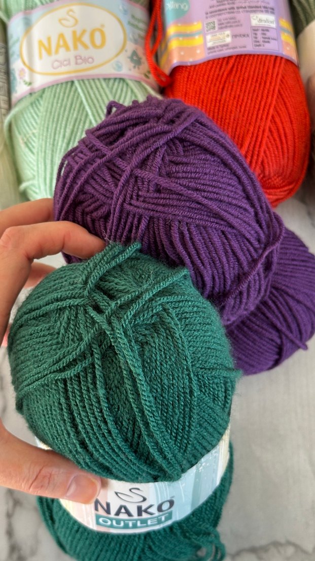 Karışık Markalar 8 Renk ip - Görsel 4