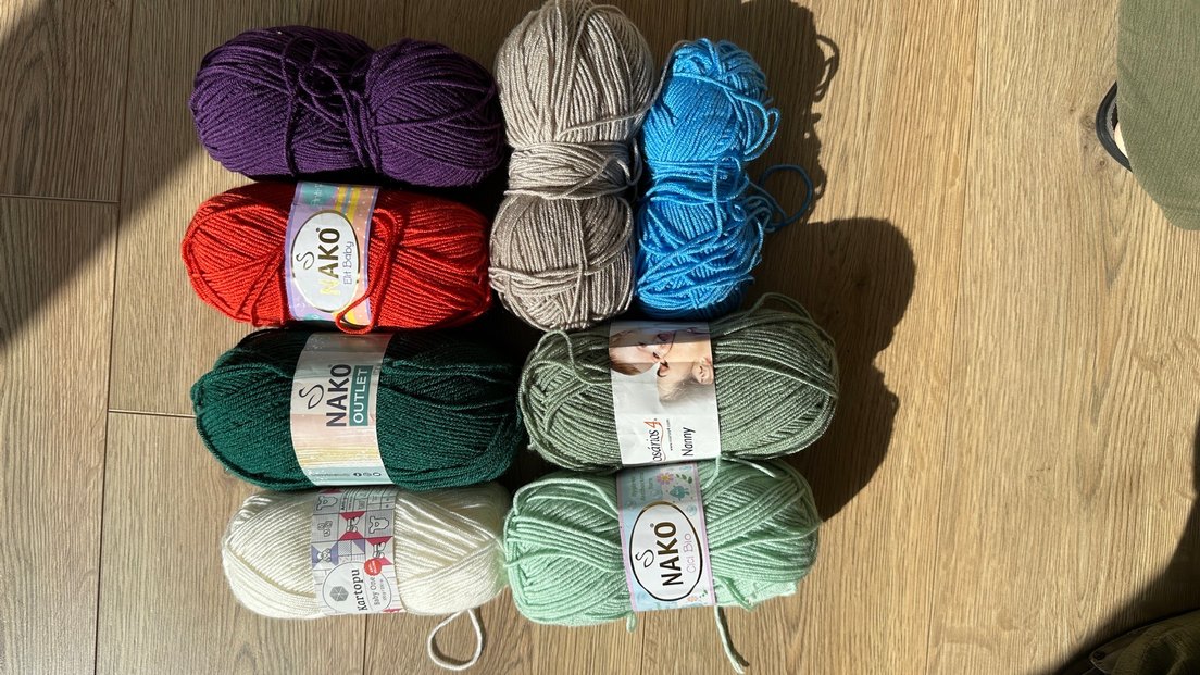 Karışık Markalar 8 Renk ip - Görsel 2